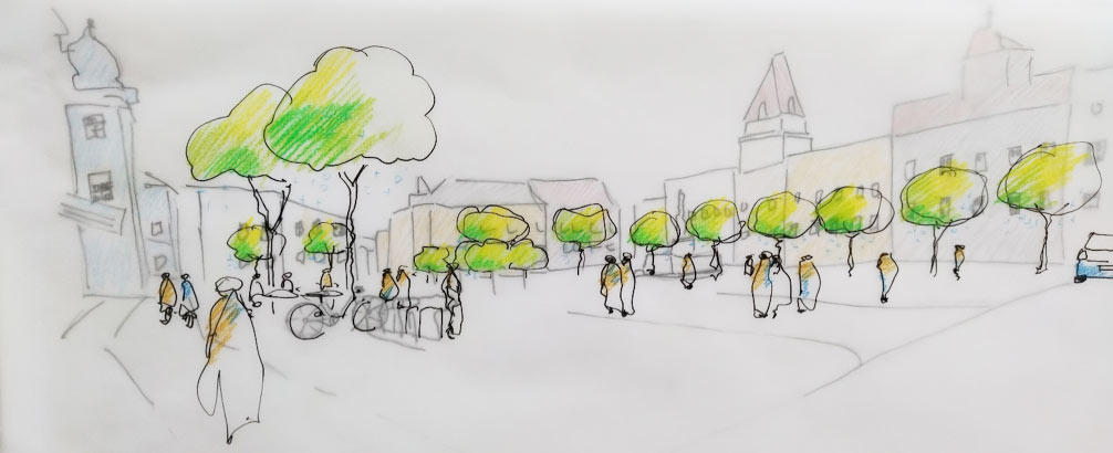 Freistadt – Cuulbox Projekt: Hauptplatz klimafit